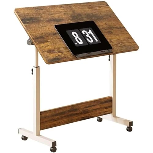 中古】パソコンデスクテーブル勉強机折りたたみ2段 幅875×奥640×高